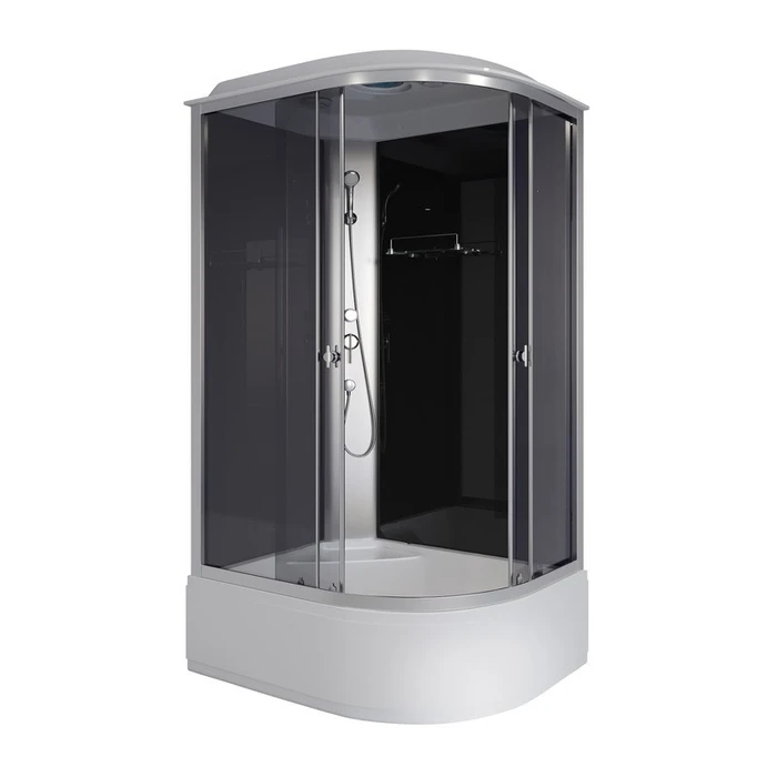 Душевая кабина Niagara Eco E120/80/40L/TN (120х80х215) высокий поддон(40см),стекло тонированное,4 места E120/80/40L/TN