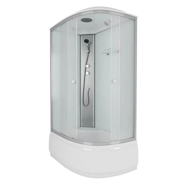 Душевая кабина Niagara Eco E120/80/40L/MT (120х80х215) высокий поддон(40см),стекло матовое,4 места E120/80/40L/MT