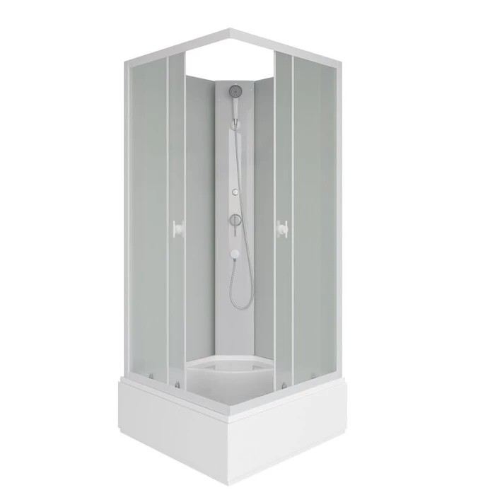 Душевая кабина Niagara Promo P100/26Q/MT/BK (100х100х200) 4 места P100/26Q/MT/BK