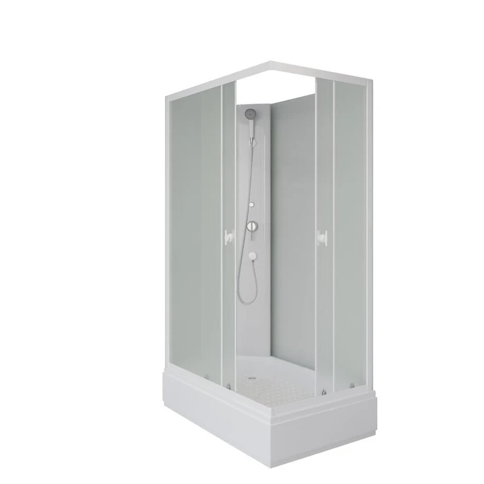 Душевая кабина Niagara Promo P100/80/26Q/MT/BK (100х80х200) 4 места P100/80/26Q/MT/BK