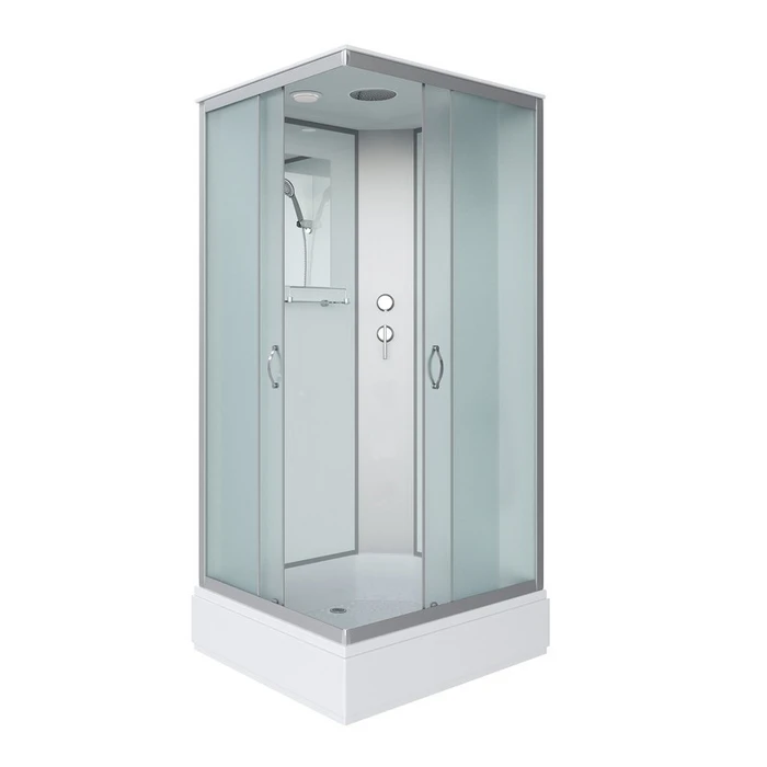 Душевая кабина Niagara Classic NG-33974-14Q (90х70х215) средний поддон(26см),стекло матовое,4 места 339744Q