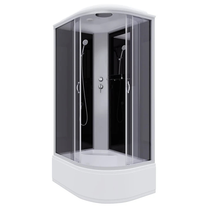 Душевая кабина Niagara Classic NG-2510-14L (120х80х215) высокий поддон(40см),стекло тонированное,4 места 25101434L