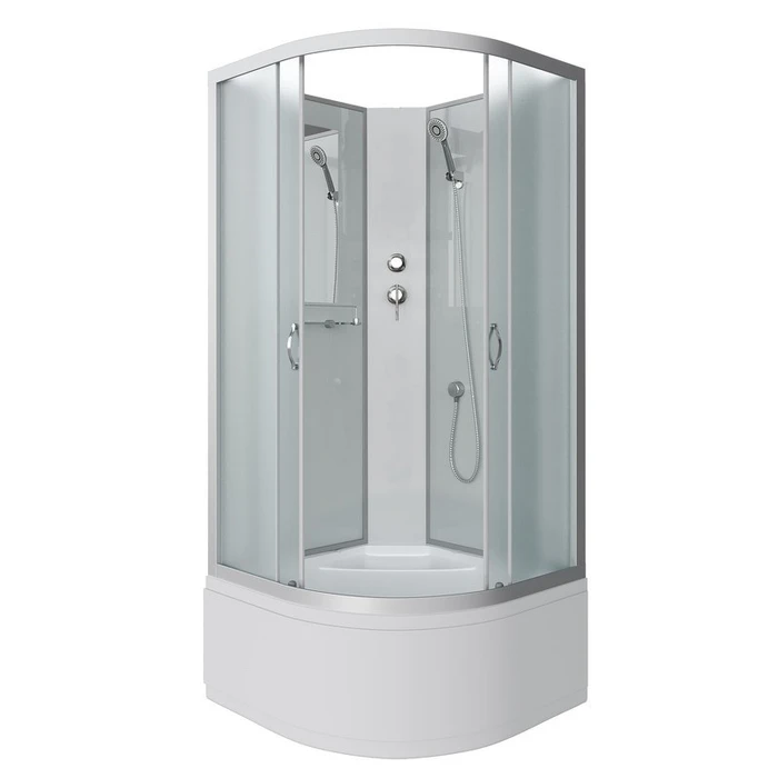 Душевая кабина Niagara Classic NG-2308-14BK (90х90х200) высокий поддон(40см),стекло матовое,4 места 23081424BK