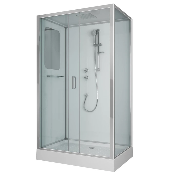 Душевая кабина Niagara Premium NG-6012-01QL (120х80х210) низкий поддон(16 см),стекло прозрачное,4 места 60120114QL
