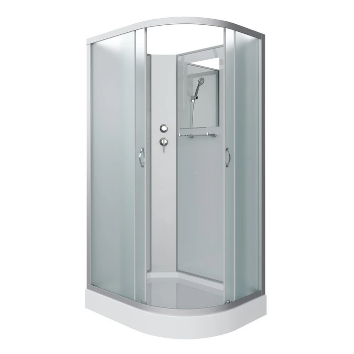 Душевая кабина Niagara Classic NG-3312-14LBK (120х80х200) низкий поддон(13см),стекло матовое,3 места 33121423LBK