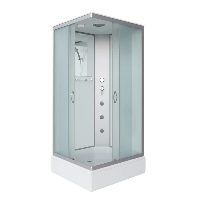 Душевая кабина Niagara Classic NG-33984-14QG (90х80х215) средний поддон(26см),стекло матовое,4 места 339844QG