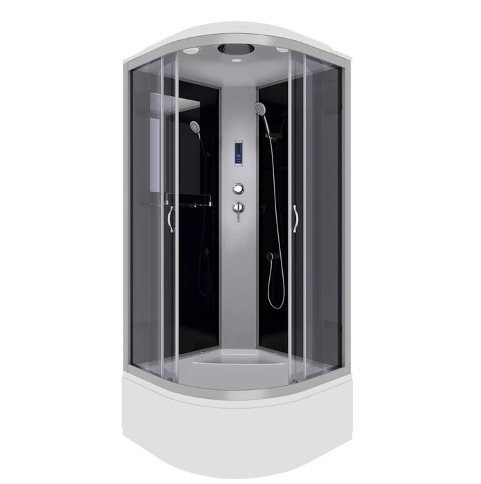 Душевая кабина Niagara Classic NG-2509-14P (100х100х215) высокий поддон(40см),стекло тонированное,4 места 25091434P
