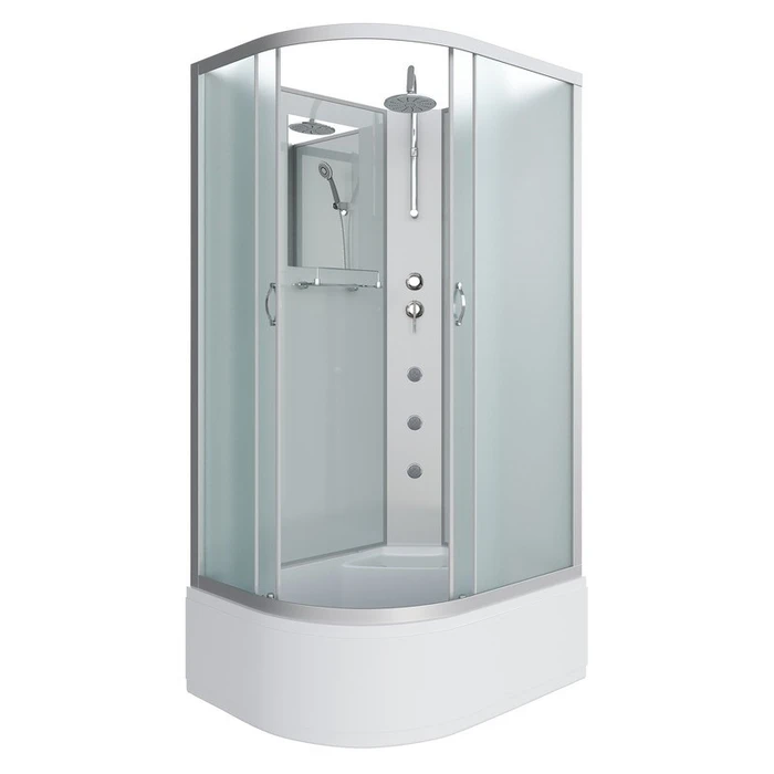 Душевая кабина Niagara Classic NG-2310-14RBKTG (120х80х210) высокий поддон(40см),стекло матовое,4 места 23101424RBKTG
