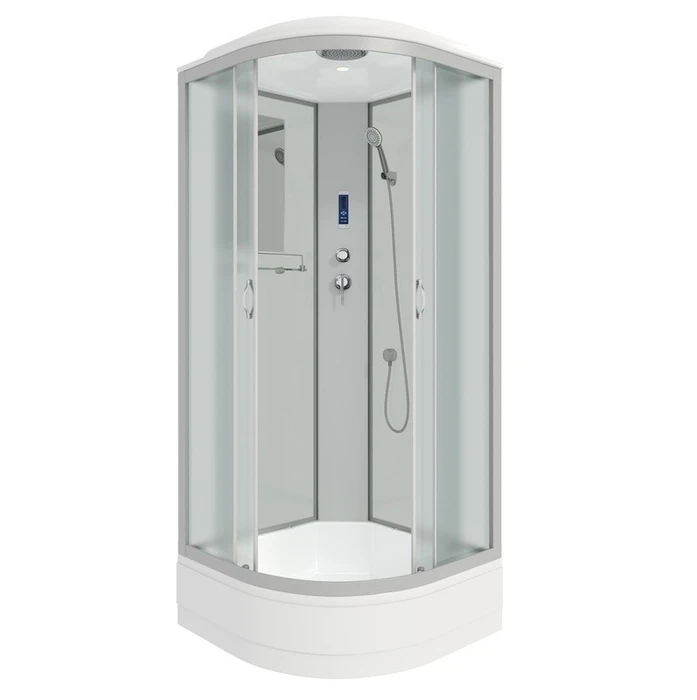 Душевая кабина Niagara Classic NG-3302-14P (100х100х215) средний поддон(26см),стекло матовое,4 места 33021424P