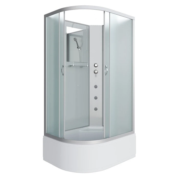 Душевая кабина Niagara Classic NG-2310-14RBKG (120х80х200) высокий поддон(40см),стекло матовое,4 места 23101424RBKG
