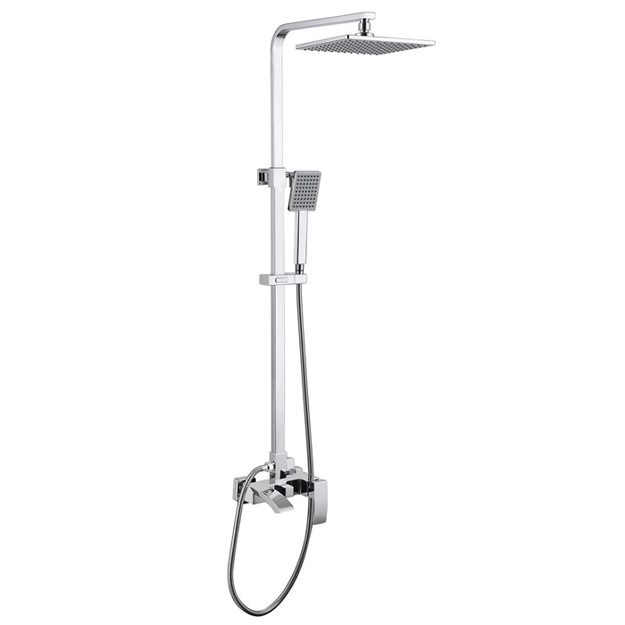 Душевая стойка ABBER Wasserfall AF8616 с изливом, хром 4009 - фото 51289