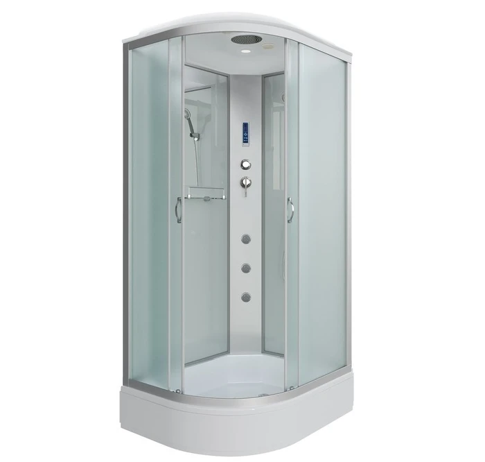 Душевая кабина Niagara Classic NG-33184-14RF (110х80х215) средний поддон(26см),стекло матовое,4 места 331844RF