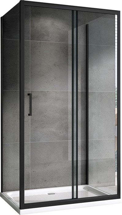 Душевой уголок ABBER Schwarzer Diamant AG30100B-S100B-S100B 4592 - фото 51414