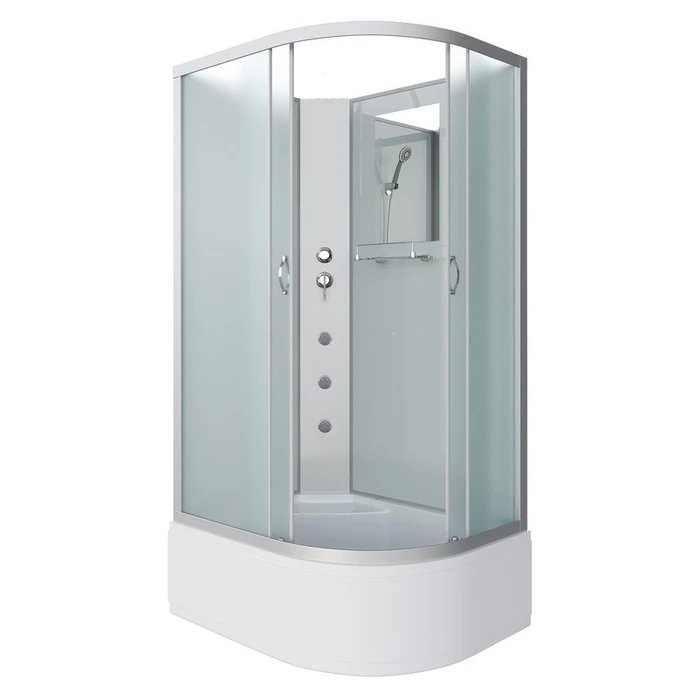 Душевая кабина Niagara Classic NG-2310-14LBKG (120х80х200) высокий поддон(40см),стекло матовое,4 места 23101424LBKG