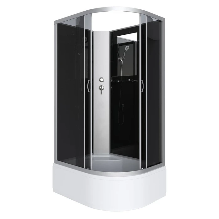 Душевая кабина Niagara Classic NG-2510-14LBK (120х80х200) высокий поддон(40см),стекло тонированное,4 места 25101434LBK
