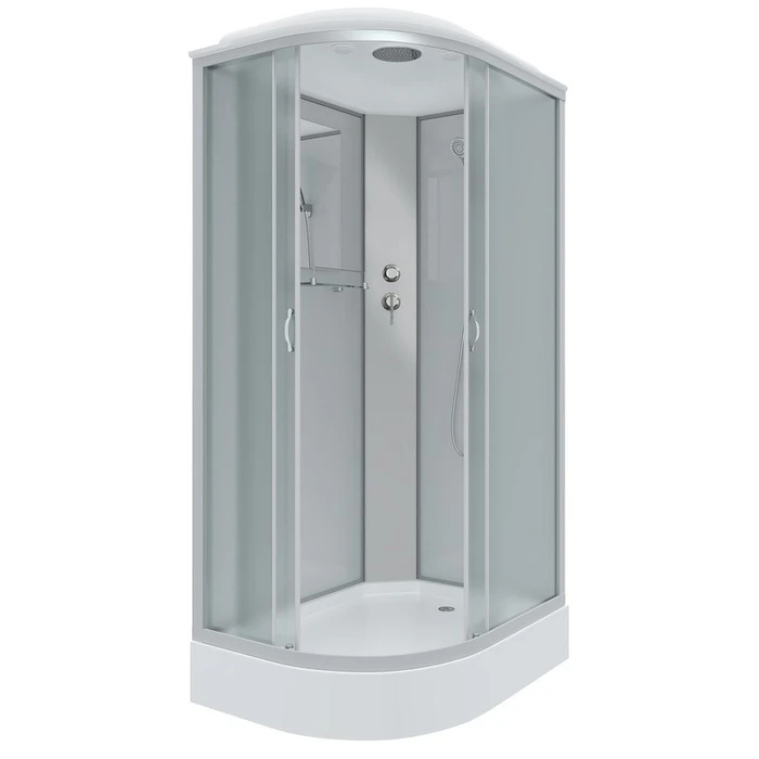 Душевая кабина Niagara Classic NG-3312-14R (120х80х215) низкий поддон(13см),стекло матовое,3 места 33121423R