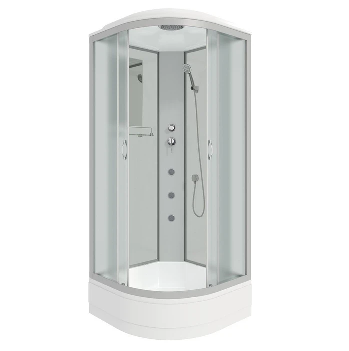 Душевая кабина Niagara Classic NG-3301-14G (90х90х215) средний поддон(26см),стекло матовое,4 места 33011424G