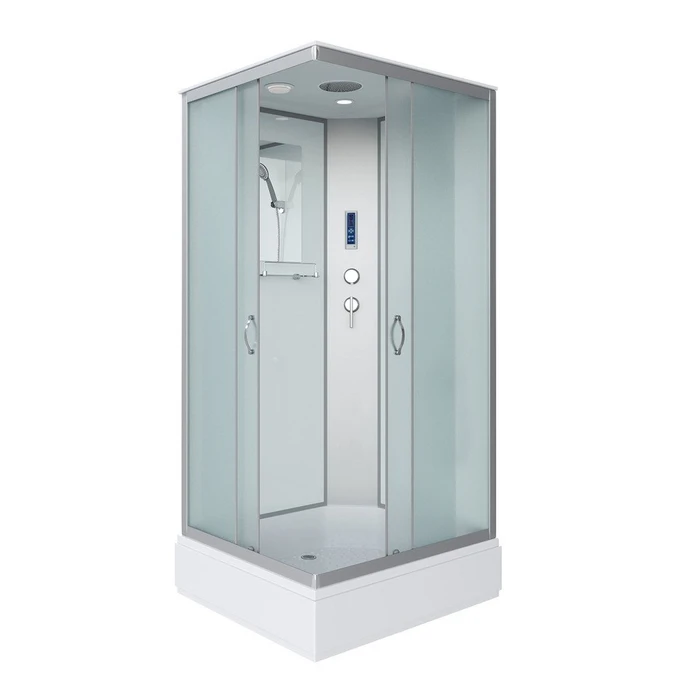 Душевая кабина Niagara Classic NG-43185-14QP (110х80х215) низкий поддон(13см),стекло матовое,3 места 431853QP
