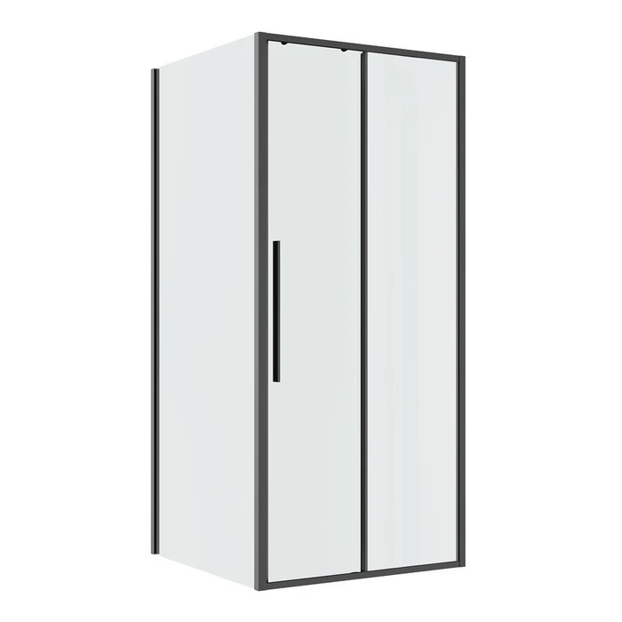 Душевое ограждение Niagara Nova NG-34-11AGR-A90GR-34 (110х90х195) прямоугольник,раздвижная,графит,стекло прозрачное,2 места NG-34-11AGR-A90GR-34