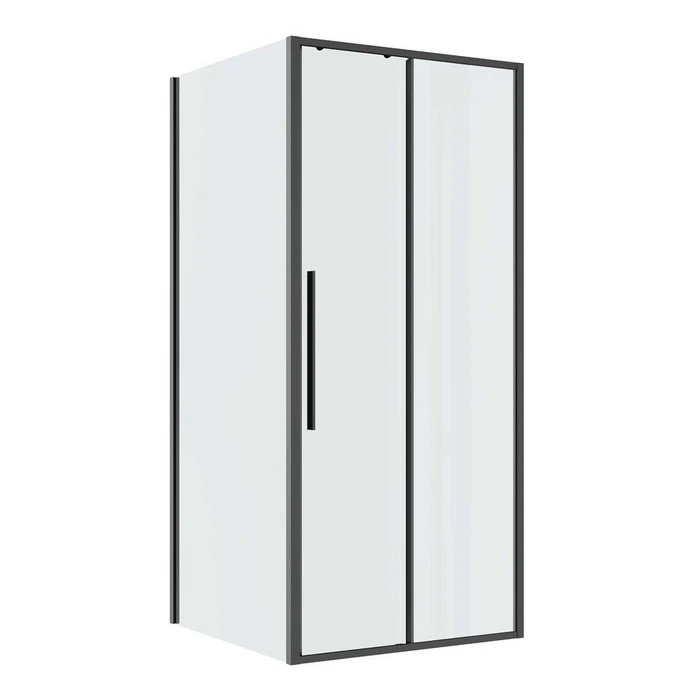 Душевое ограждение Niagara Nova NG-34-13AGR-A90GR-34 (130х90х195) прямоугольник,раздвижная,графит,стекло прозрачное,2 места NG-34-13AGR-A90GR-34