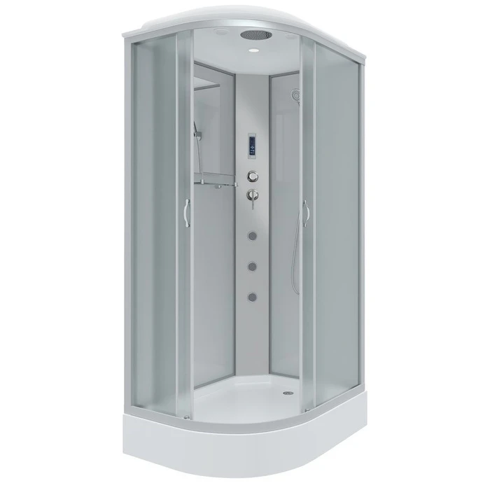 Душевая кабина Niagara Classic NG-3312-14RF (120х80х215) низкий поддон(13см),стекло матовое,3 места 33121423RF