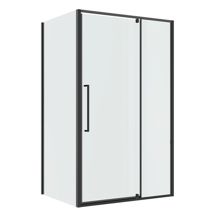 Душевое ограждение Niagara Nova NG-35-12AGR-A100GR-34 (120х100х195) прямоугольник,распашная,графит,стекло прозрачное,2 места NG-35-12AGR-A100GR-34