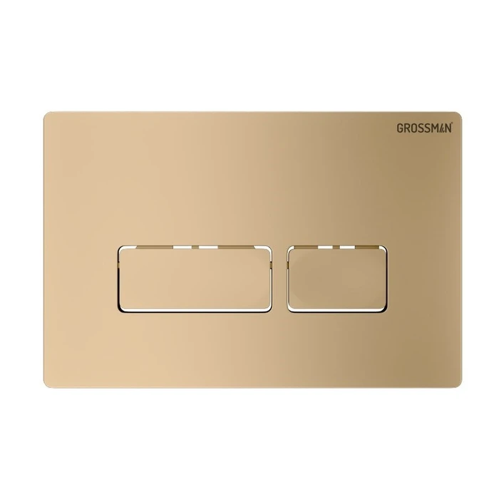Клавиша смыва Grossman Pragma 700.K31.03.310.310 золото матовый,1 место 700.K31.03.310.310