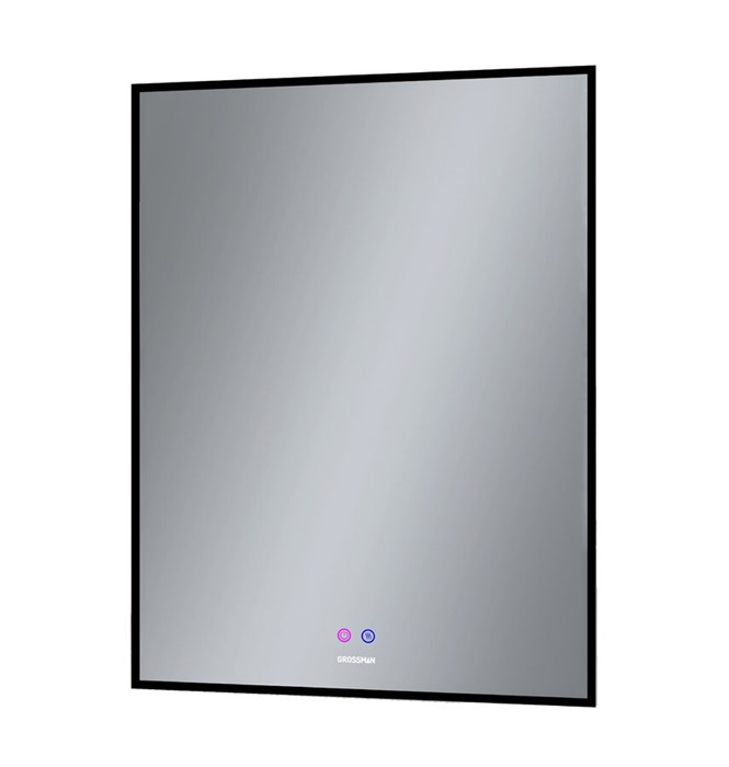 Зеркало PRAGMA-норма BLACK (600*800*45) LED с сенсорным выключателем и подогревом 1860802