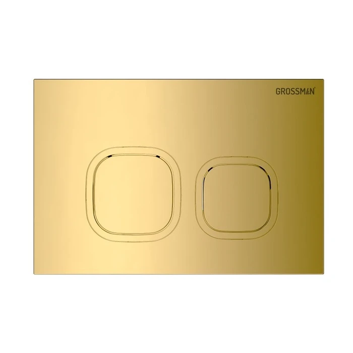 Клавиша смыва Grossman Cosmo 700.K31.02.300.300 золото глянцевый,1 место 700.K31.02.300.300