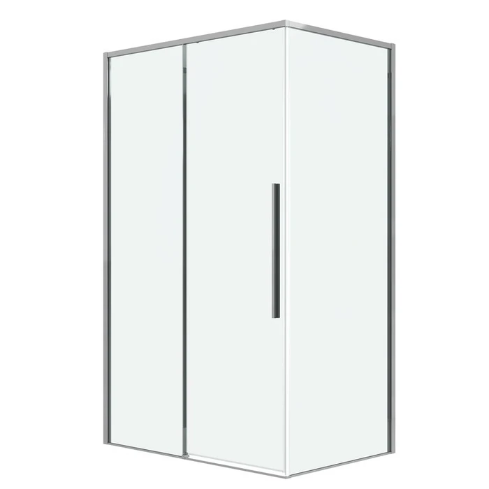 Душевое ограждение Grossman Galaxy 100.K33.01.130.10.00-200.K33.01.90.10.00 (130х90х195) раздвижная,хром,стекло прозрачное,2 места 120.K33.01.1390.10.00
