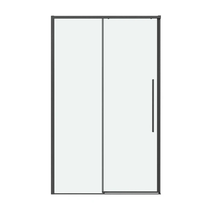 Дверь в нишу Grossman Galaxy 100.K33.01.120.42.00 (120х195) графит сатин,стекло прозрачное,раздвижная, 1 место 100.K33.01.120.42.00