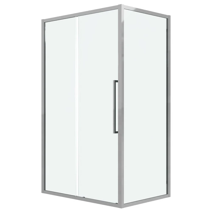 Душевое ограждение Grossman Cosmo 100.K33.02.110.10.00-200.K33.02.100.10.00 (110х100х195) раздвижная,хром,стекло прозрачное,2 места 120.K33.02.1110.10.00