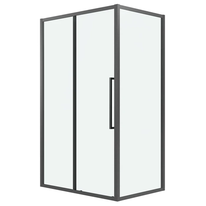 Душевое ограждение Grossman Cosmo 100.K33.02.110.42.00-200.K33.02.90.42.00 (110х90х195) раздвижная,графит сатин,стекло прозрачное,2 места 120.K33.02.1190.42.00