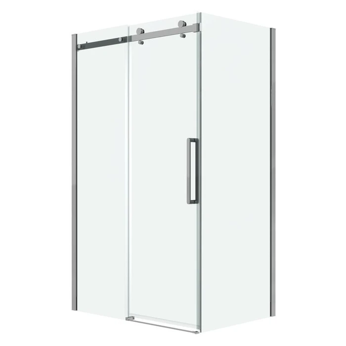 Душевое ограждение Grossman Classic 100.K33.04.160.10.00-200.K33.04.80.10.00 (160х80х195) раздвижная,хром,стекло прозрачное,2 места 120.K33.04.1680.10.00