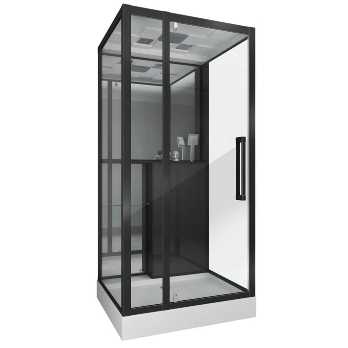 Душевая кабина Grossman Style GR266 (90x100x215) дверь распашная,5 мест GR266