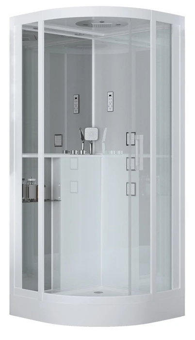 Душевая кабина Grossman Cosmo GR141 (100x100x215) дверь раздвижная,4 места GR141