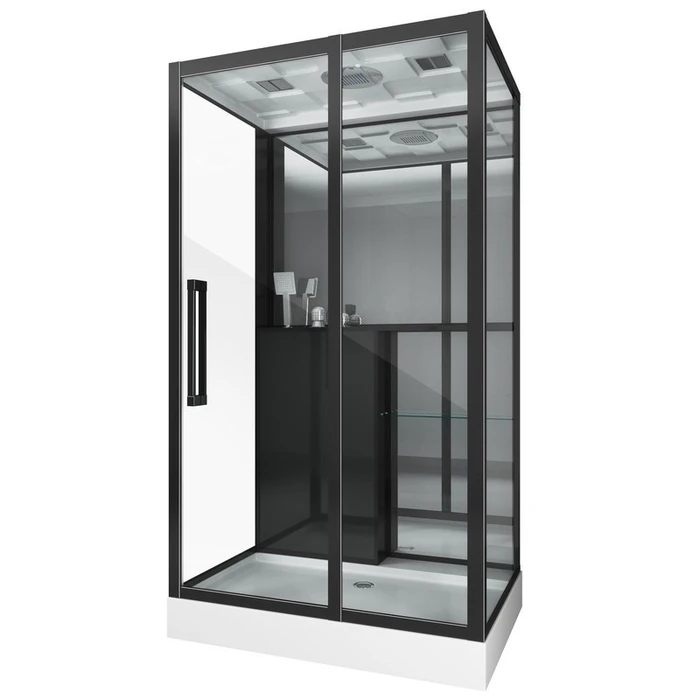 Душевая кабина Grossman Style GR267 (80x120x215) дверь раздвижная,5 мест GR267