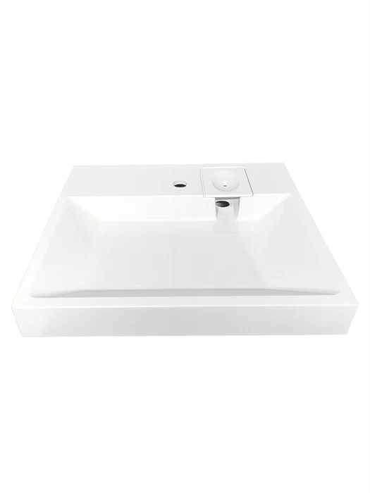 Раковина над стиральной машиной 60х50 литьевой мрамор Watersense Nancy W01933 W01933
