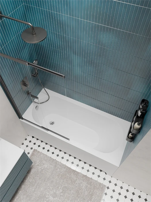 Ванна из искусственного камня встраиваемая, в комплекте с ногами BelBagno BB-DELTA-170-75-46-MR-W-MATT-LEG-SET BB-DELTA-170-75-46-MR-W-MATT-LEG-SET