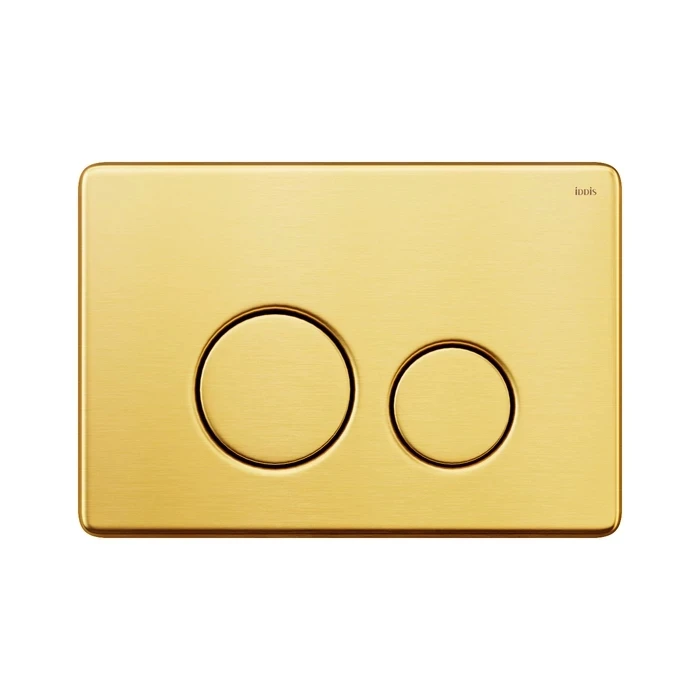 Клавиша смыва IDDIS Юнистил (Unisteel) 001 золото (UNS01GGi77) UNS01GGi77