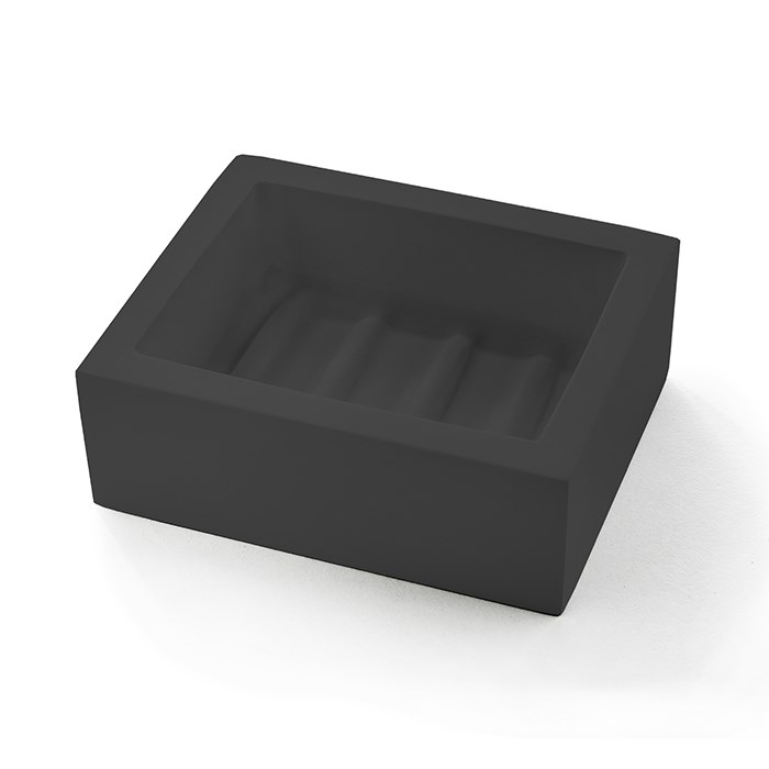 3SC BeMood Black мыльница настольная 100хh35х80 мм, цвет черный BEMN01A