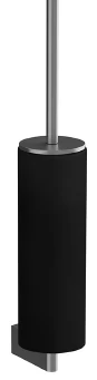 Gessi ёршик настенный, колба чёрный композитный материал, держатель, цвет Brushed Brass PVD 66420.727