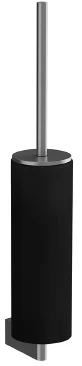 Gessi ёршик настенный, колба чёрный композитный материал, держатель, цвет Black Metal Brushed PVD 66420.707