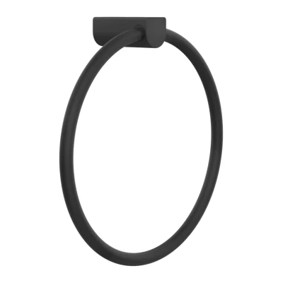 Gessi Rilievo полотенцедержатель настенный, кольцевой, цвет Matte Black 59509.299