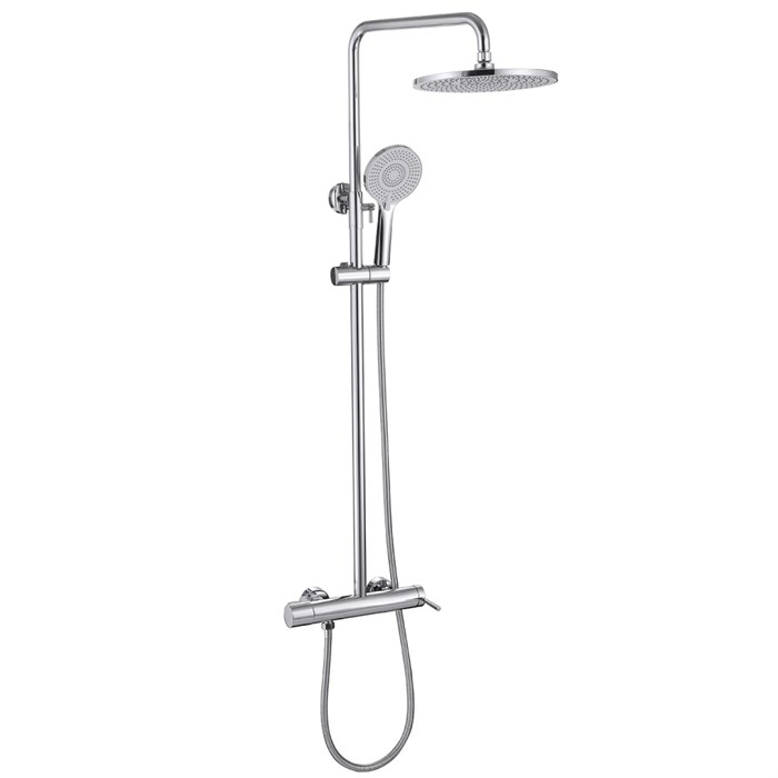 Душевая стойка ABBER Emotion AF8816 с изливом, хром 5870 - фото 56686