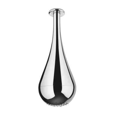 Gessi Goccia верхний душ потолочный с защитой от известкового налёта, высота 387 мм, цвет хром 33751.031