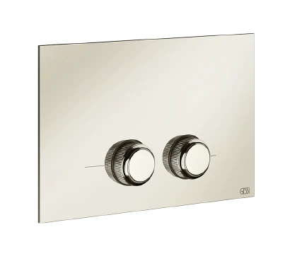 Gessi Venti20 клавиша смыва Geberit Sigma 8 и Sigma 12, цвет Nickel PVD 54651.720