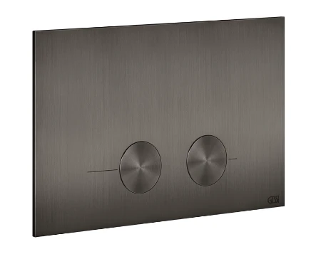 Gessi Total Look клавиша смыва Tece (TeceProfil, TeceBox), цвет Black Metal Brushed PVD 54617.707