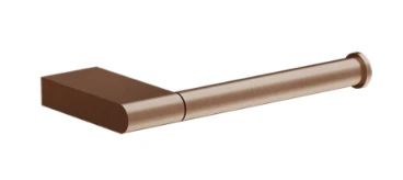 Gessi Origin бумагодержатель, вертикальная/горизонтальная установка, цвет Copper Brushed PVD 66455.708