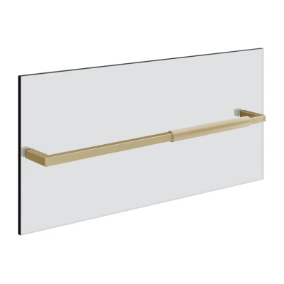 Gessi Rigato полотенцедержатель 600 мм, цвет Brushed Brass PVD 67545.727